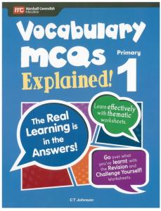 Vocabulary MCQs Explained Primary 1