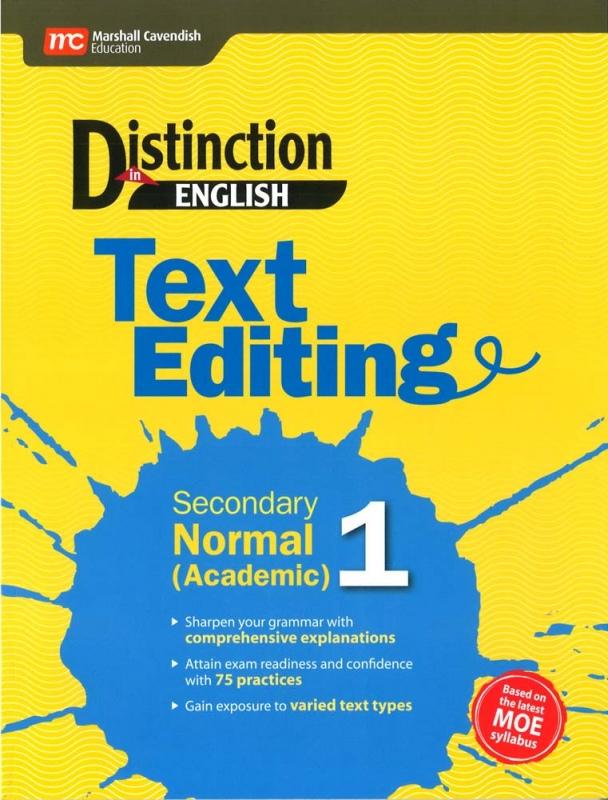 Distinction in English Text Editing Sec.1