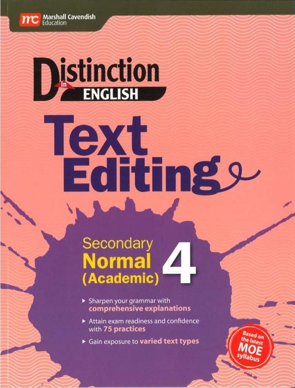 Distinction in English Text Editing Sec.4