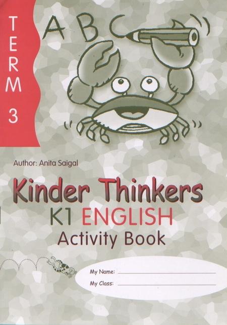 Kinder Thinkers K1 English Activity Book Term 3