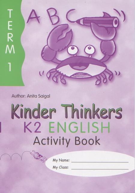 Kinder Thinkers K2 English Activity Book Term 1