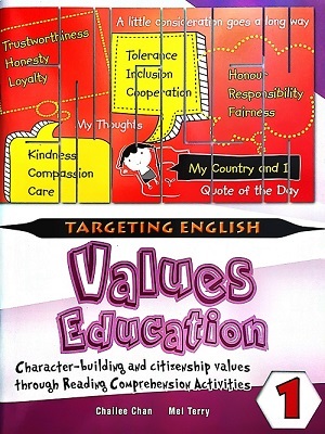 Targeting English Values Education Book 1